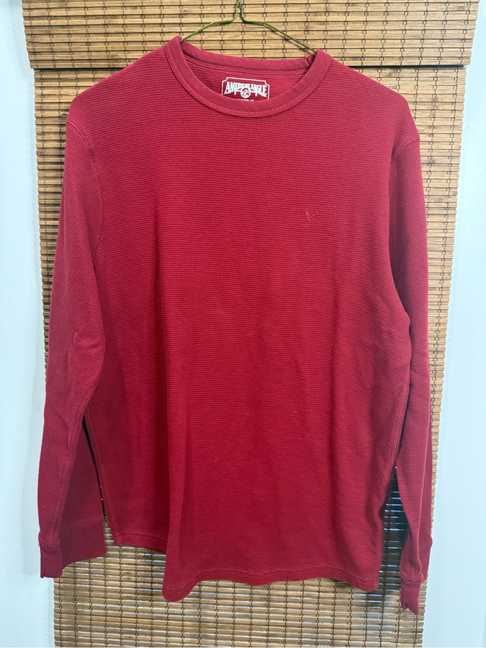 American Eagle Outfitters Men’s Crewneck Waffle Knit